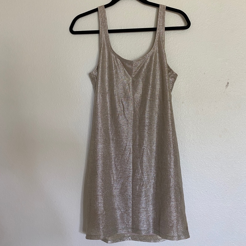 Gold Shimmery Dress Medium